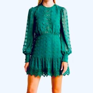 Love by Design Green Lace Dress. Size 2X